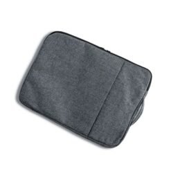 grey laptop sleeve
