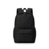 Black basic backpack