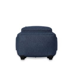 Blue basic backpack bottom