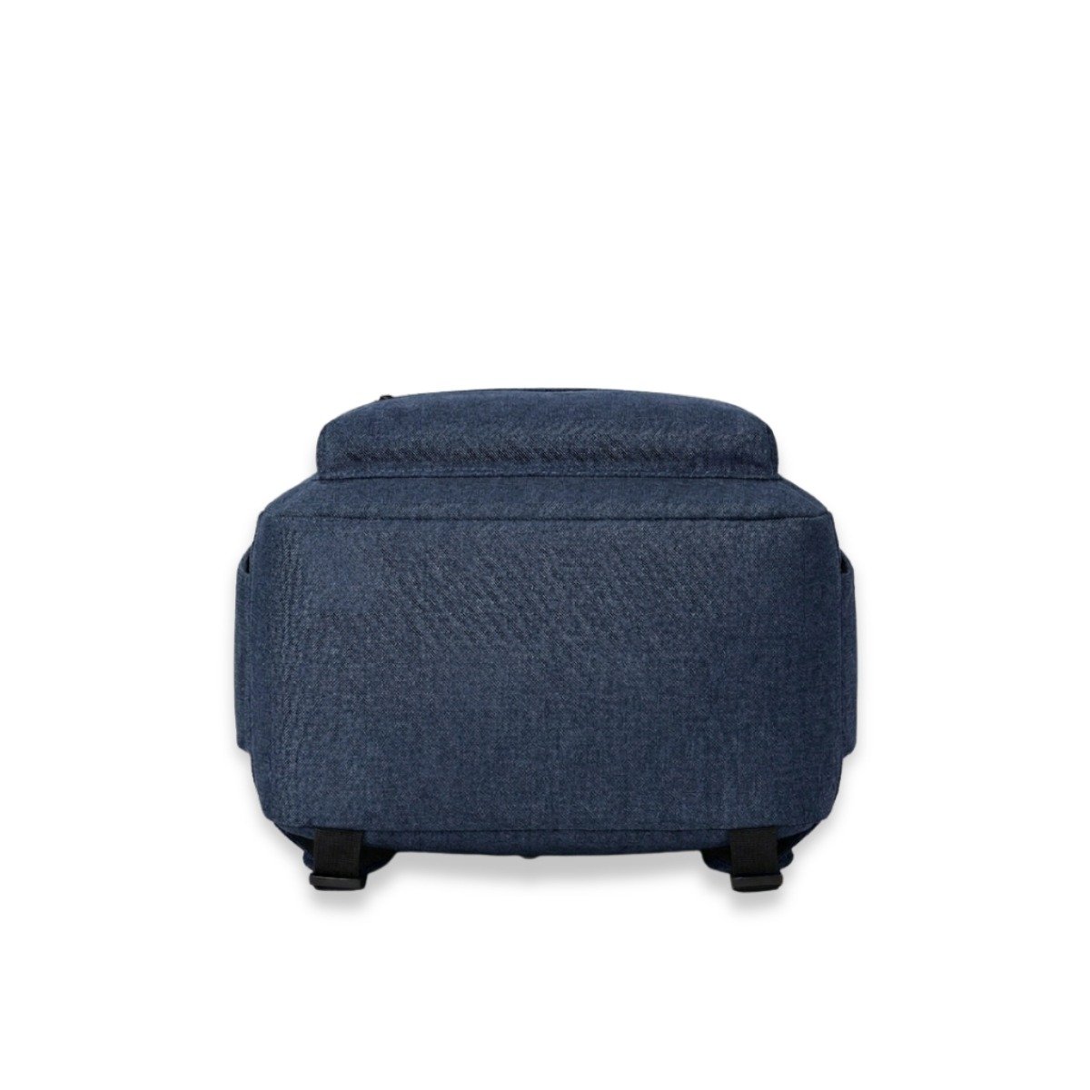 Blue basic backpack bottom