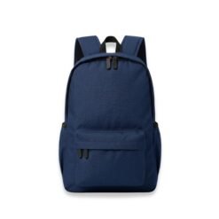 Blue basic backpack front view
