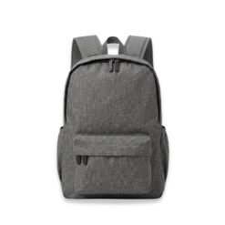 Grey basic backpack