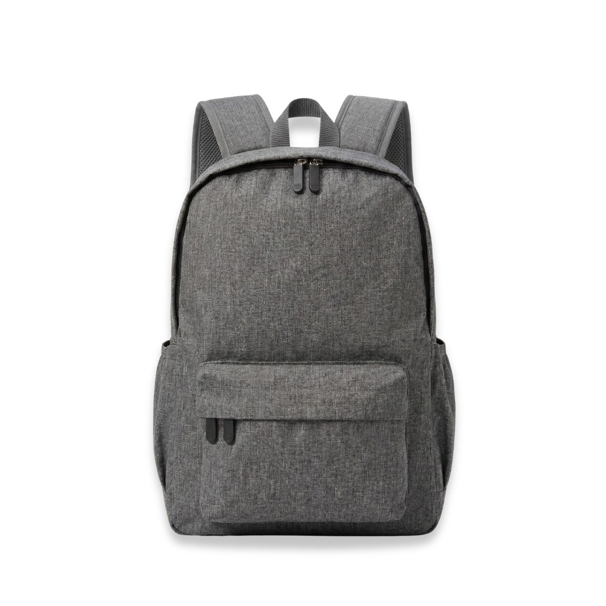 Grey basic backpack