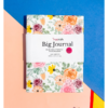Big Journal | Light Floral Theme | Hardcover Journal Notepad