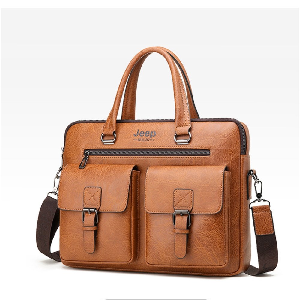 light brown jeeper bag