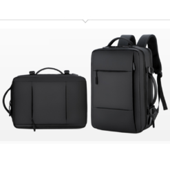 Deep Grey Travel Backpack Expandable Convertible Laptop Bag - Image 16