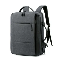 Alternative view of Deep Grey Travel Backpack Expandable Convertible Laptop Bag
