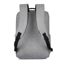 Grey laptop backpack