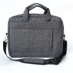 grey shoulder bag