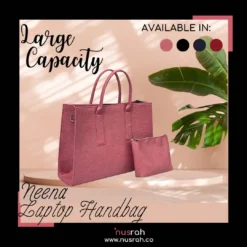 pink Neena leather handbag