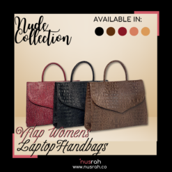 brown wine black ladies laptop bag handbag