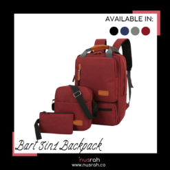 Wine 3 in 1 laptop backpack