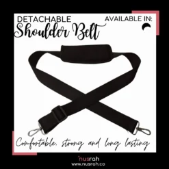detachable replaceable shoulder belt strap for bags