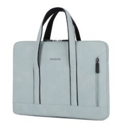 Alternative view of Suede Laptop Pouch Sleeve Case | Work Bag