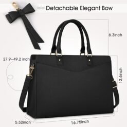 charmbow women handbag size