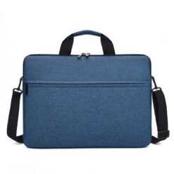 Blue slim laptop bag