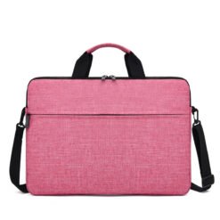 pink slim laptop bag