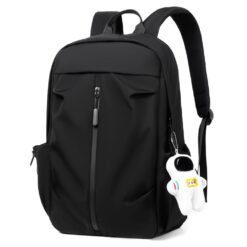 Black astronaut backpack