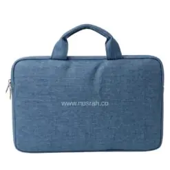 Blue Slimmy laptop pouch