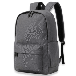 grey basic backpack