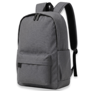 grey basic backpack