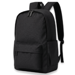Black basic backpack