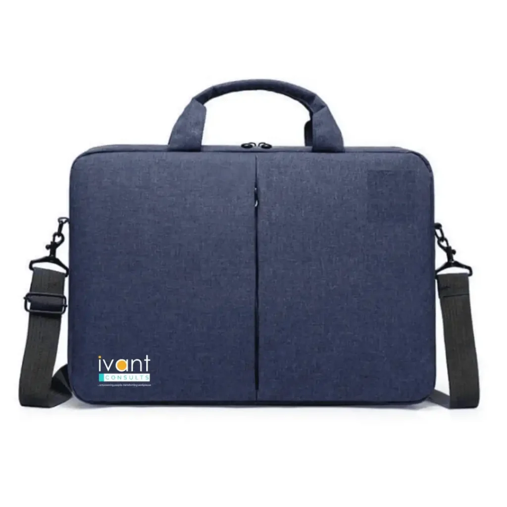 customised laptop conference bag with company logo